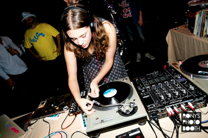 DJ Nina Tarr. 